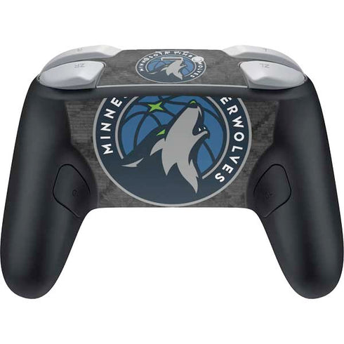 NBA Minnesota Timberwolves Dark Rust Nintendo Switch 2 (2025) Pro Controller Skin