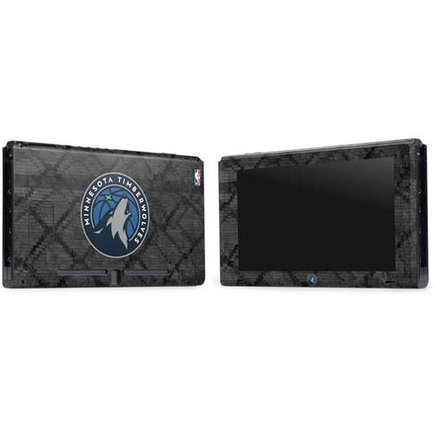 NBA Minnesota Timberwolves Dark Rust Nintendo Switch Bundle Skin