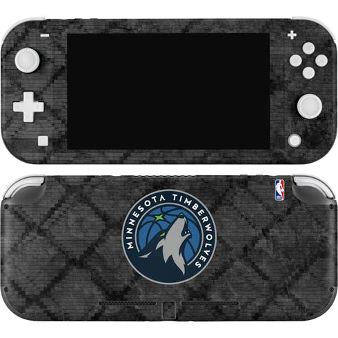NBA Minnesota Timberwolves Dark Rust Nintendo Switch Lite Skin