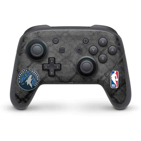 NBA Minnesota Timberwolves Dark Rust Nintendo Skins