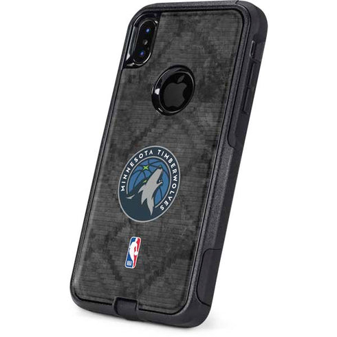 NBA Minnesota Timberwolves Dark Rust Otterbox Commuter iPhone Skin