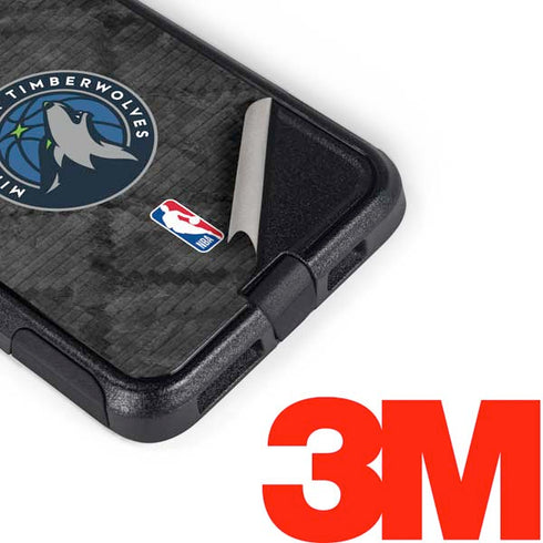 NBA Minnesota Timberwolves Dark Rust Otterbox Commuter iPhone Skin