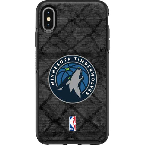 NBA Minnesota Timberwolves Dark Rust Otterbox Symmetry iPhone Skin