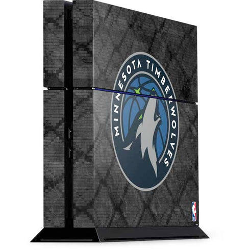 NBA Minnesota Timberwolves Dark Rust PlayStation PS4 Skins