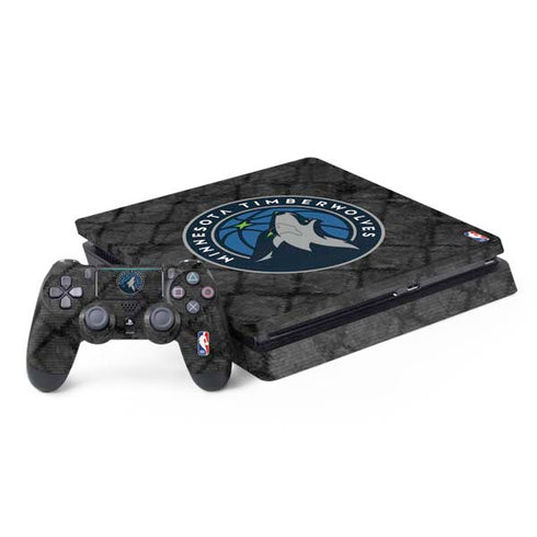 NBA Minnesota Timberwolves Dark Rust PlayStation PS4 Skins