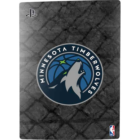 NBA Minnesota Timberwolves Dark Rust PS5 Console Skin