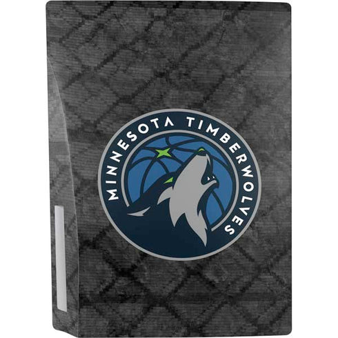 NBA Minnesota Timberwolves Dark Rust PS5 Console Skin
