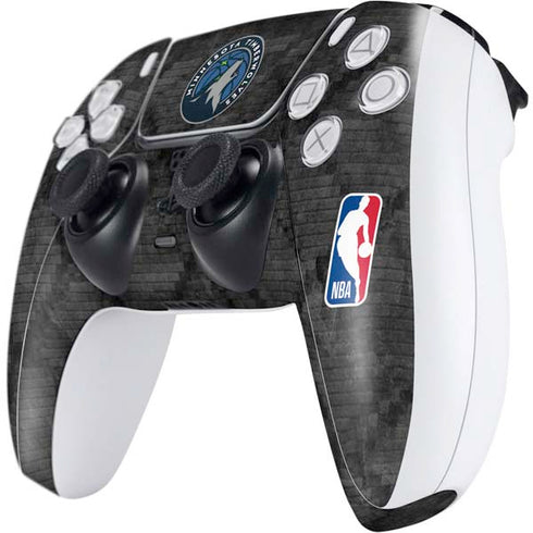 NBA Minnesota Timberwolves Dark Rust PS5 Controller Skin