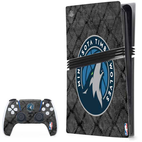 NBA Minnesota Timberwolves Dark Rust PlayStation PS5 Skins
