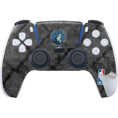 NBA Minnesota Timberwolves Dark Rust PS5 Pro Bundle Skin