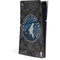 NBA Minnesota Timberwolves Dark Rust PS5 Slim Digital Edition Console Skin