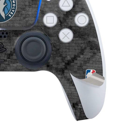 NBA Minnesota Timberwolves Dark Rust PS5 Slim Disk Bundle Skin