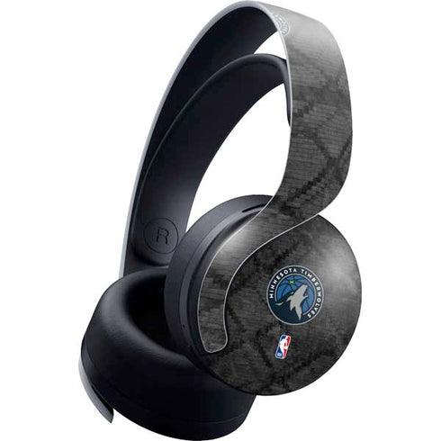 NBA Minnesota Timberwolves Dark Rust PULSE 3D Wireless Headset for PS5 Skin