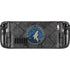 NBA Minnesota Timberwolves Dark Rust Steam Deck Handheld Gaming Computer OLED Skin