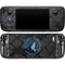 NBA Minnesota Timberwolves Dark Rust Steam Deck Handheld Gaming Computer Skin