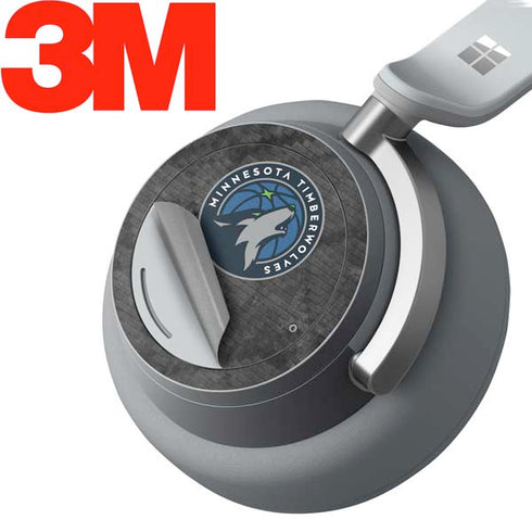 NBA Minnesota Timberwolves Dark Rust Surface Headphones Skin