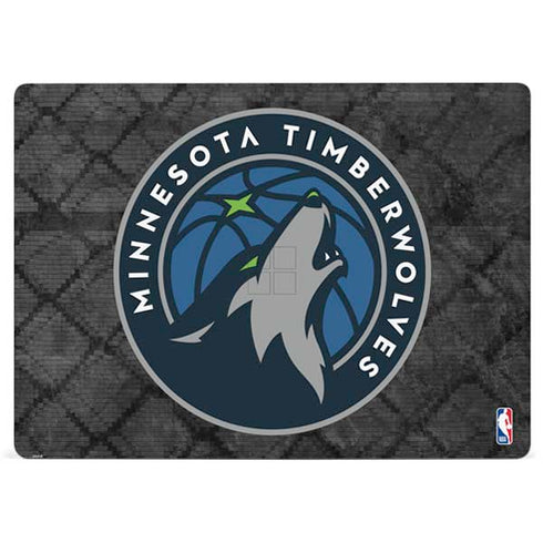 NBA Minnesota Timberwolves Dark Rust Surface Laptop 3 13.5in Skin