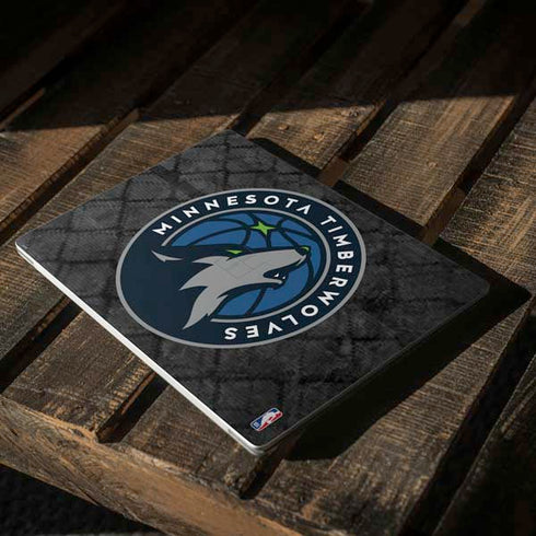 NBA Minnesota Timberwolves Dark Rust Surface Laptop 3 13.5in Skin
