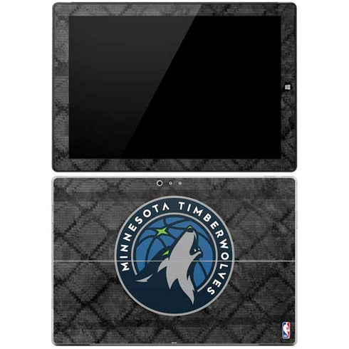 NBA Minnesota Timberwolves Dark Rust Surface Pro 3 Skin