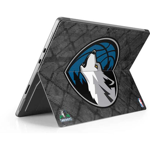 NBA Minnesota Timberwolves Dark Rust Surface Pro 8 Skin