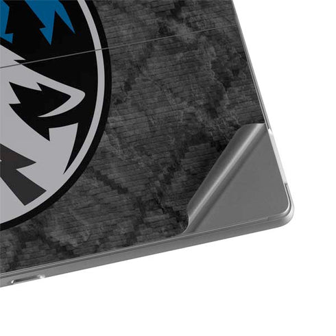 NBA Minnesota Timberwolves Dark Rust Surface Pro 8 Skin