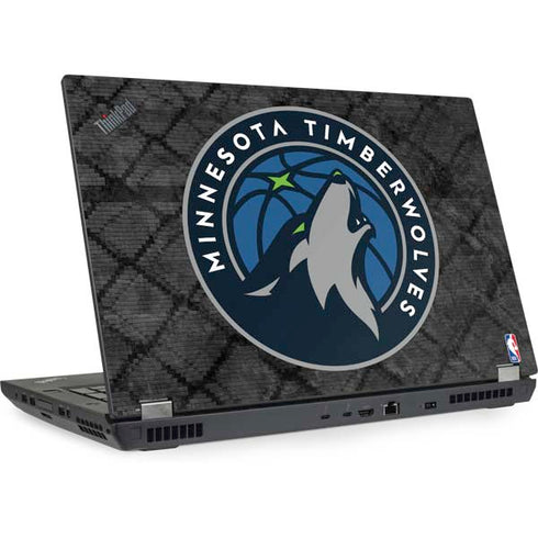 NBA Minnesota Timberwolves Dark Rust Lenovo ThinkPad Skin