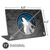 NBA Minnesota Timberwolves Dark Rust Universal Laptop 11in (8.8 x 6.2in) Skin