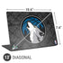 NBA Minnesota Timberwolves Dark Rust Universal Laptop 13in (10.6 x 7.6in) Skin