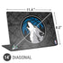 NBA Minnesota Timberwolves Dark Rust Universal Laptop 14in (11.4 x 8.2in) Skin