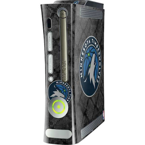 NBA Minnesota Timberwolves Dark Rust Xbox 360 (Includes HDD) Skin