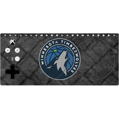NBA Minnesota Timberwolves Dark Rust Xbox Adaptive Controller Skin