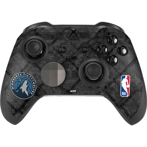 NBA Minnesota Timberwolves Dark Rust Xbox Elite Wireless Controller Series 2 Skin
