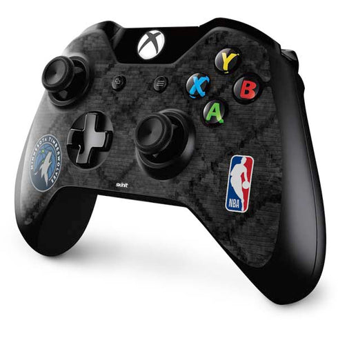 NBA Minnesota Timberwolves Dark Rust Xbox One Controller Skin