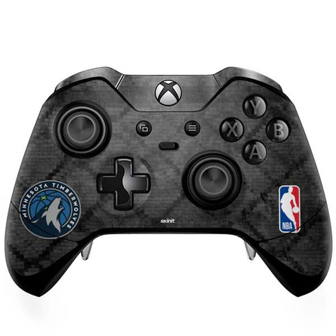 NBA Minnesota Timberwolves Dark Rust Xbox One Elite Controller Skin