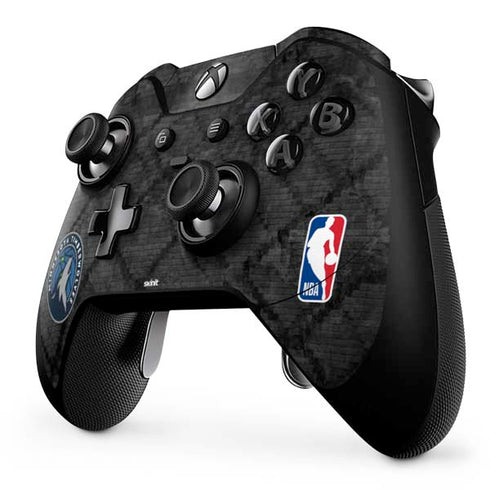 NBA Minnesota Timberwolves Dark Rust Xbox One Elite Controller Skin