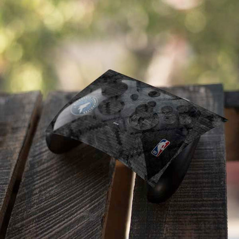 NBA Minnesota Timberwolves Dark Rust Xbox One X Controller Skin