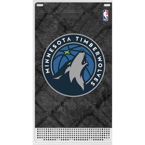 NBA Minnesota Timberwolves Dark Rust Xbox Series S Console Skin