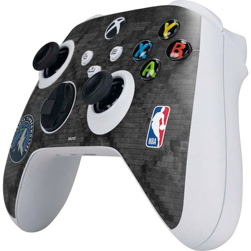 NBA Minnesota Timberwolves Dark Rust Xbox Series S Controller Skin