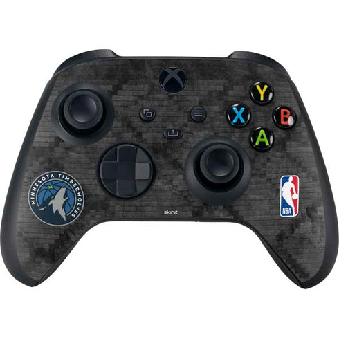 NBA Minnesota Timberwolves Dark Rust Xbox Series X Bundle Skin