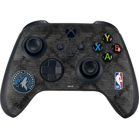 NBA Minnesota Timberwolves Dark Rust Xbox Series X Controller Skin
