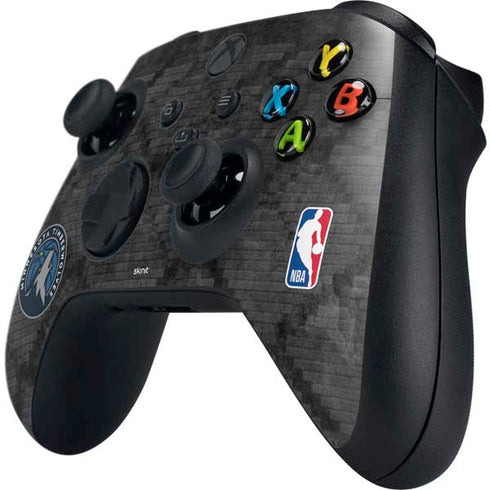NBA Minnesota Timberwolves Dark Rust Xbox Series X Controller Skin