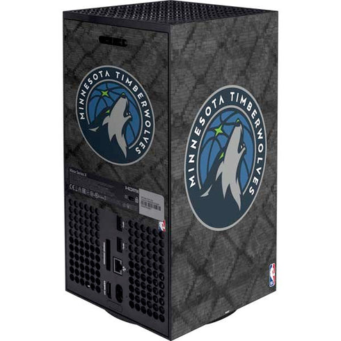 NBA Minnesota Timberwolves Dark Rust XBox Series X Digital Edition Bundle Skin