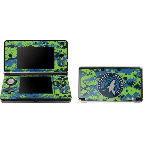 NBA Minnesota Timberwolves Digi Camo 3DS (2011) Skin