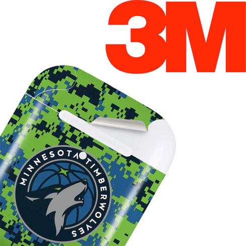 NBA Minnesota Timberwolves Digi Camo Apple AirPods Skin