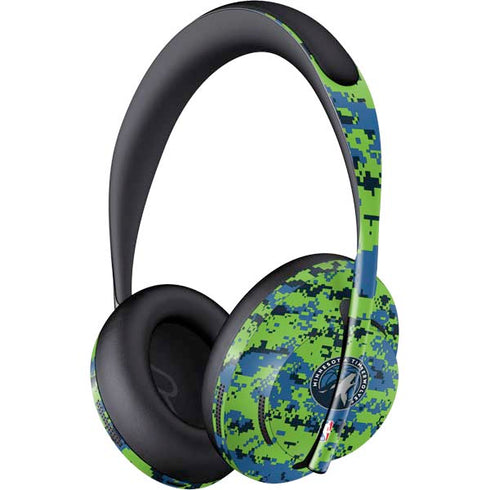 NBA Minnesota Timberwolves Digi Camo Bose Noise Cancelling Headphones 700 Skin