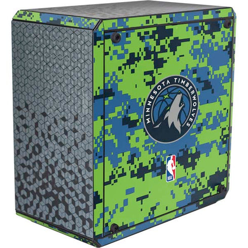 NBA Minnesota Timberwolves Digi Camo Cooler Master MasterBox Q300L Mini Tower Skin