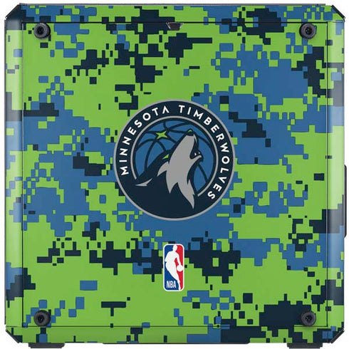 NBA Minnesota Timberwolves Digi Camo Cooler Master MasterBox Q300L Mini Tower Skin