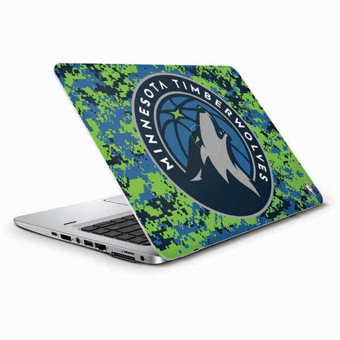 NBA Minnesota Timberwolves Digi Camo HP Elitebook Skin