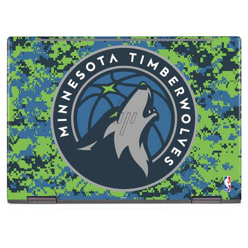 NBA Minnesota Timberwolves Digi Camo HP Envy Skin