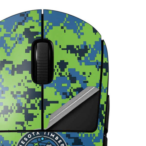 NBA Minnesota Timberwolves Digi Camo G Pro Wireless Gaming Mouse Skin